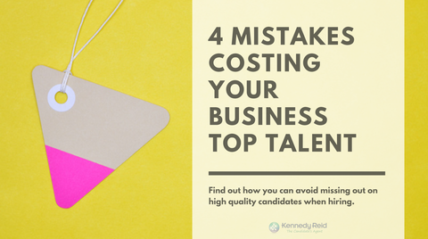 4 mistakes costing your business top talent