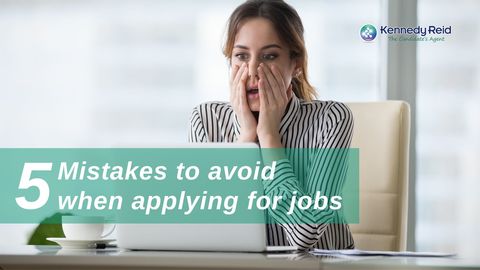 5 Mistakes to avoid when applying for jobs