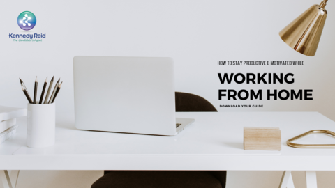 How to Stay Productive & Motivated While Working From Home 